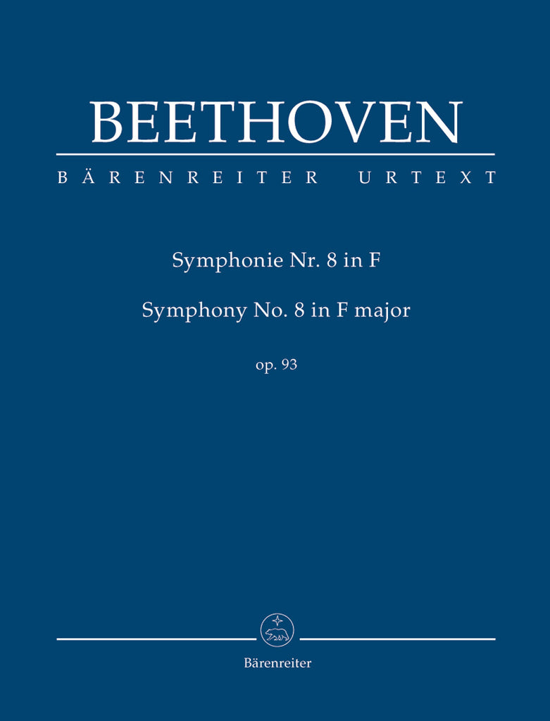 Symphony No. 8 in F major op. 93 (Orchestral Score)