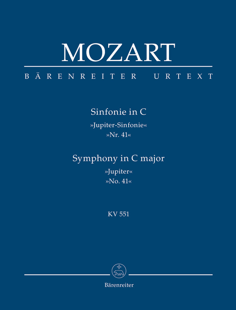 Symphony No. 41 C major KV 551 'Jupiter Symphony' (Orchestral Score)