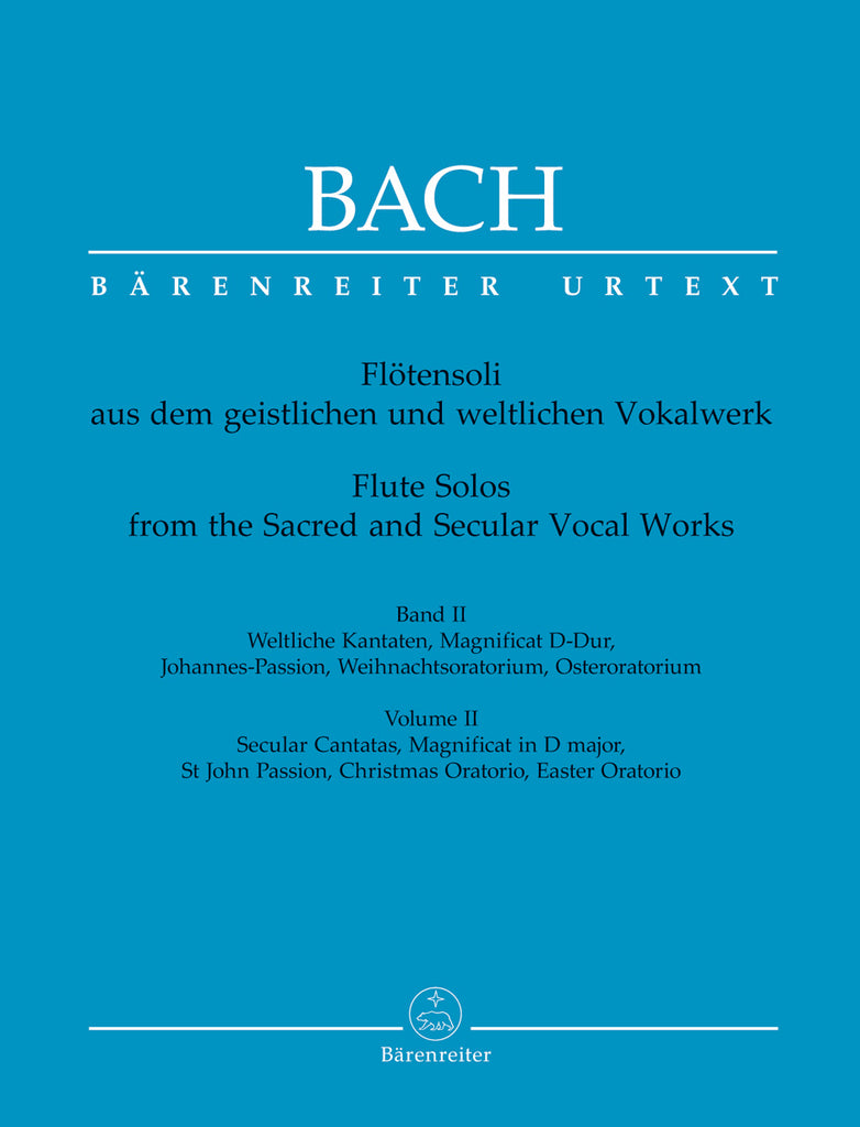 Flute Solos from the Sacred and Secular Vocal Works, Volume II