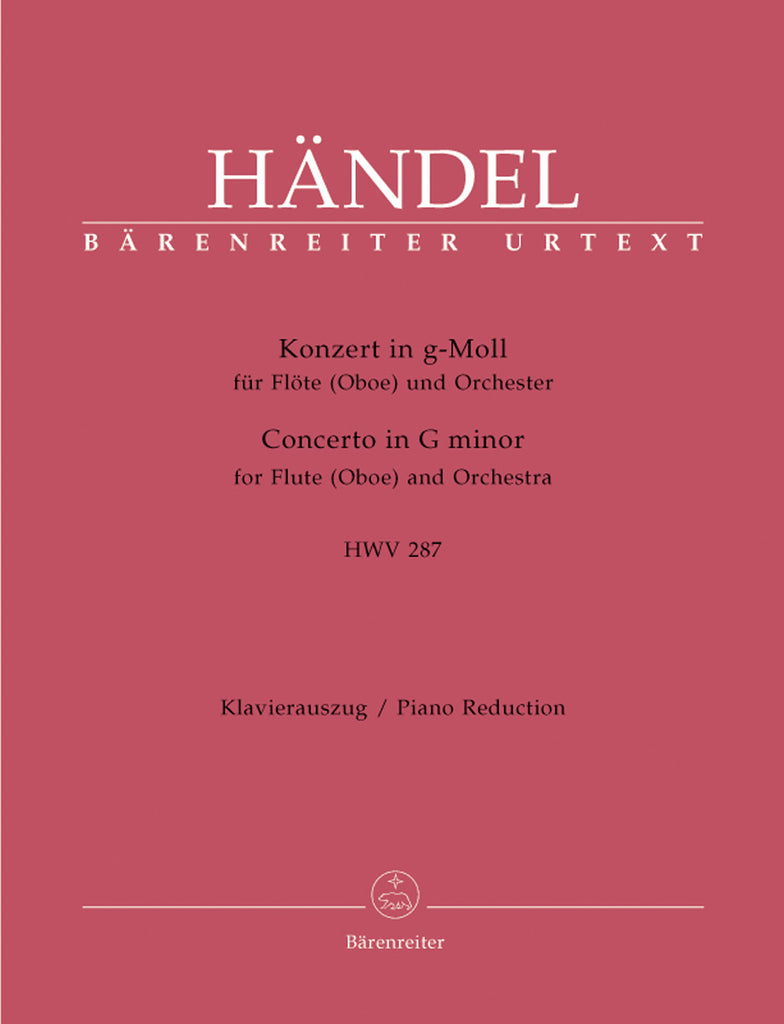 Concerto in g minor, HWV 287 (Flute and Piano)