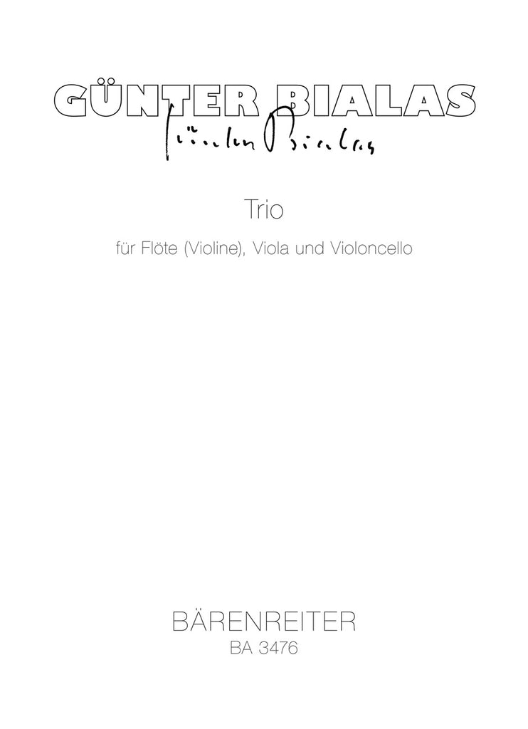 Trio (Flute, Viola, Cello)