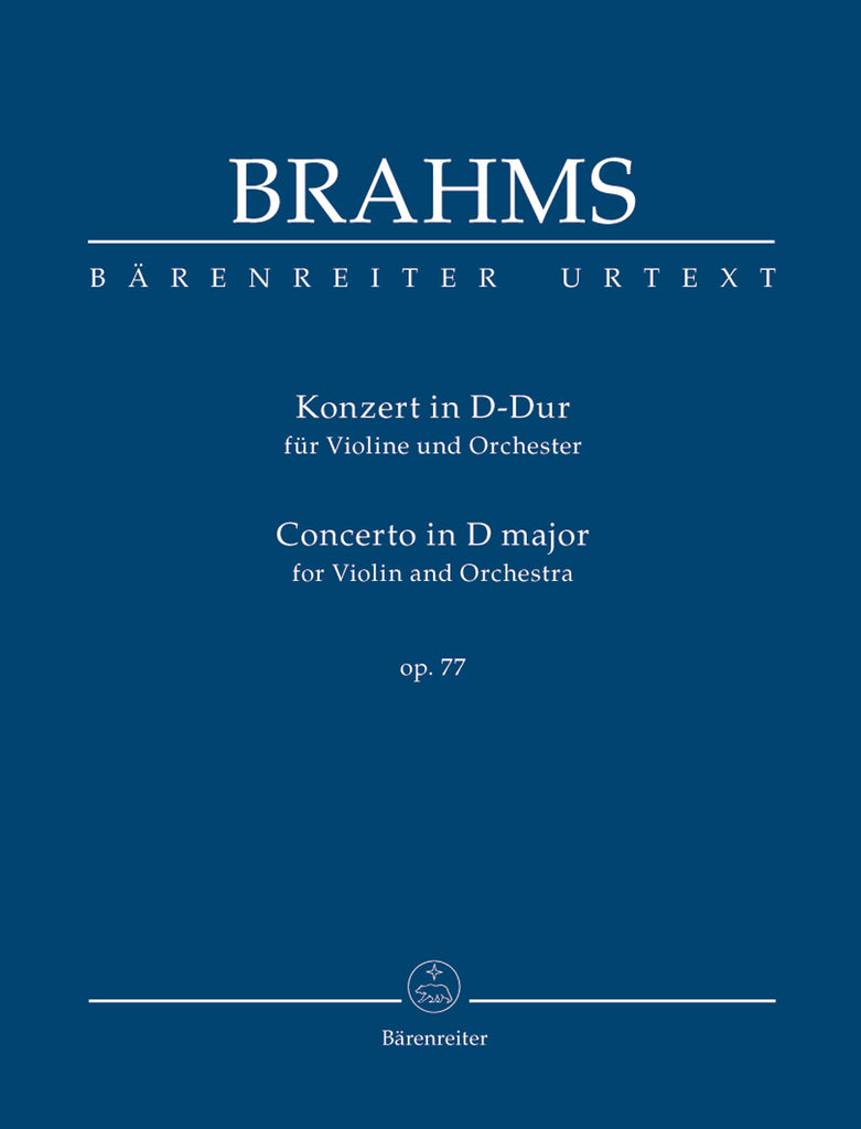 Concerto for Violin and Orchestra in D major op. 77 (Orchestral Score)
