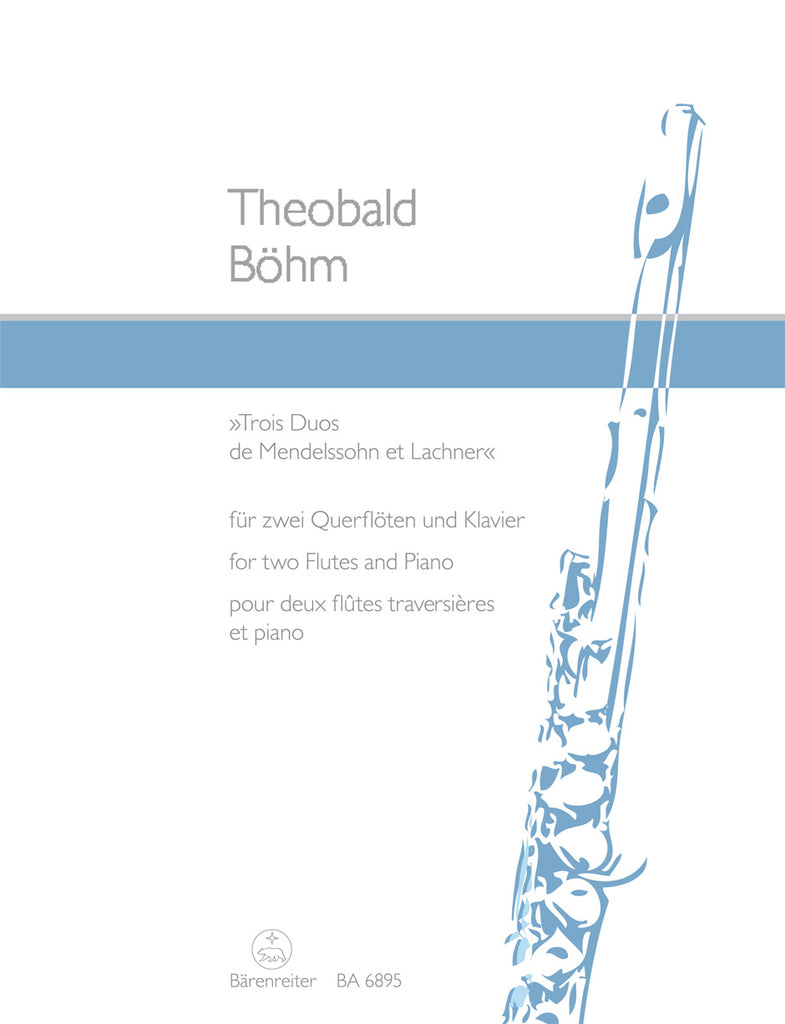 ’Trois Duos de Mendelssohn et Lachner’, Op. 33 (Two Flutes)