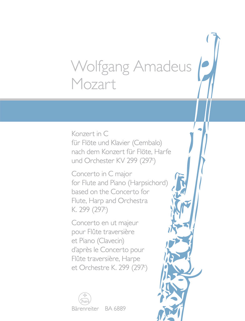 Concerto in C Major, K. 299 (arr. from Flute and Harp Concerto K299) (Flute and Piano)