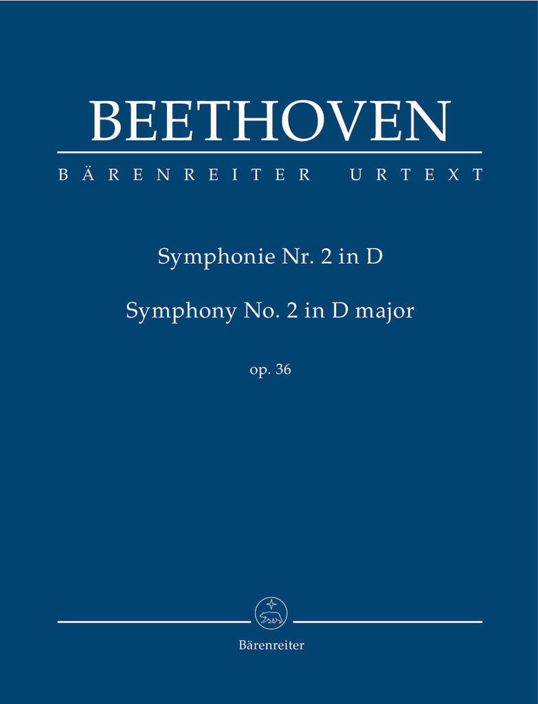 Symphony No. 2 in D major op. 36 (Orchestral Score)