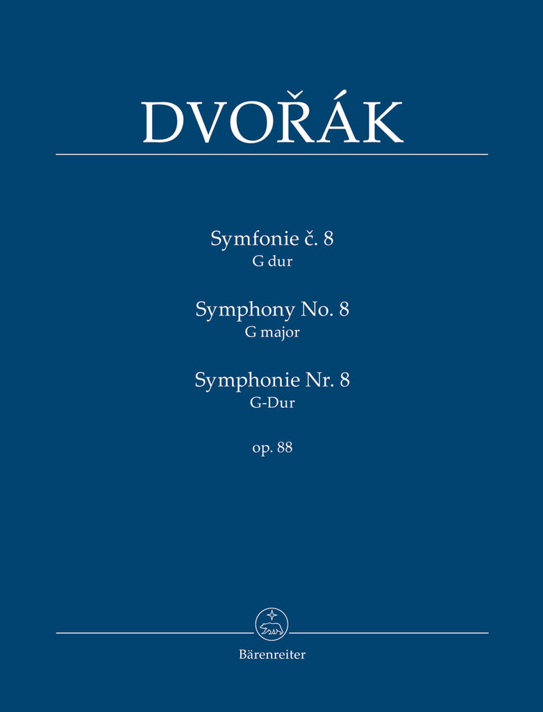 Symphony No. 8 in G major op. 88 (Orchestral Score)
