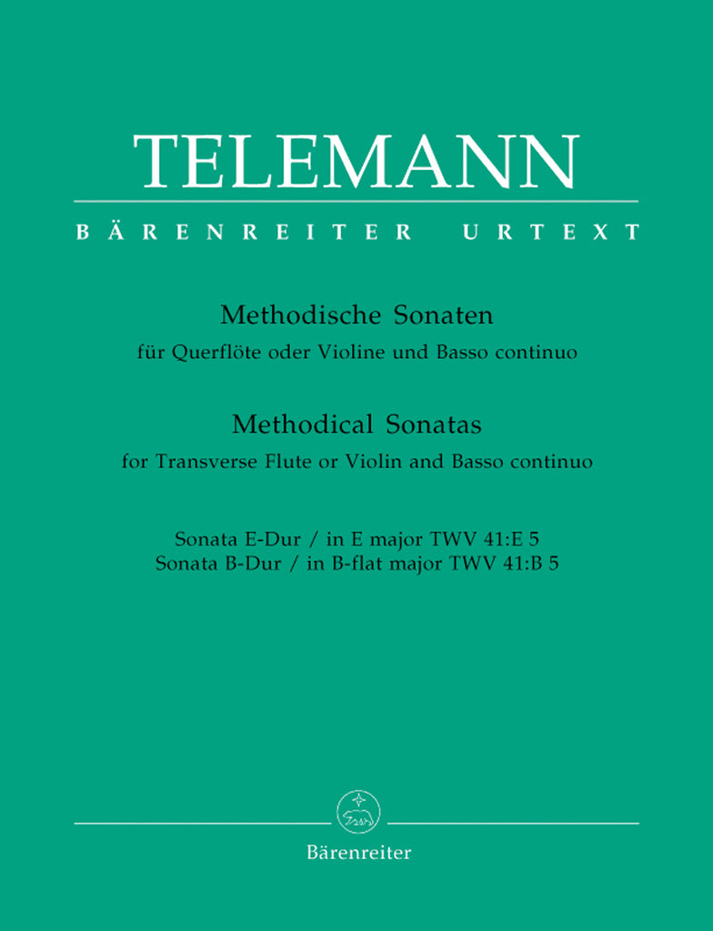 Twelve Methodical Sonatas, Volume 5, Sonatas 9-10 (Flute and Piano)