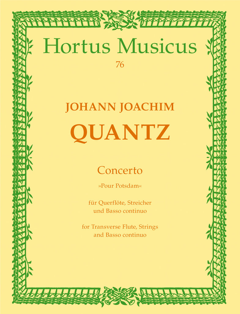 Concerto ’Pour Potsdam’ in D major (Full Score)