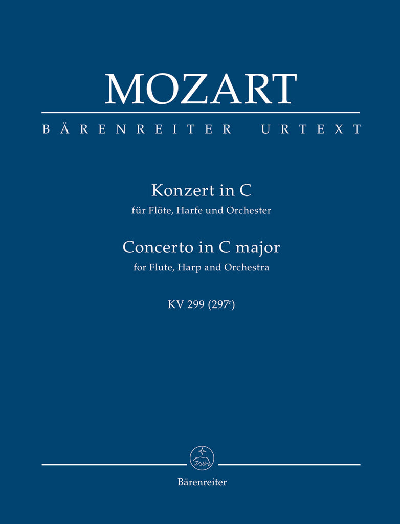 Concerto in C Major, K. 299 for Flute and Harp (Full Score)