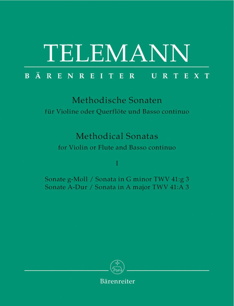 Twelve Methodical Sonatas, Volume 1, Sonatas 1-2 (Flute and Piano)