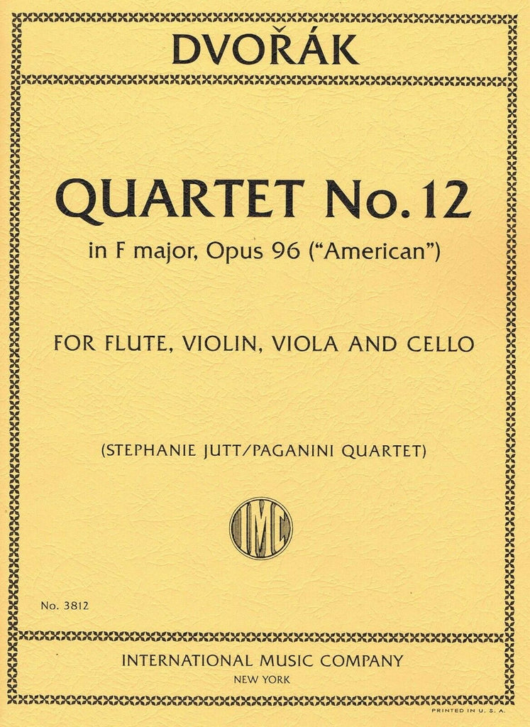 Quartet No. 12 in F major, Opus 96 ("American") (Flute and Strings)