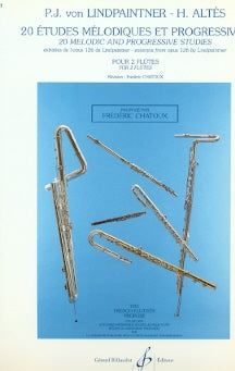 20 Melodic and Progressive Studies, Op. 126 (2 flutes)
