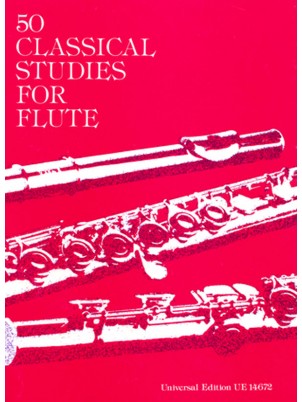 50 Classical Studies for Flute (Studies and Etudes)