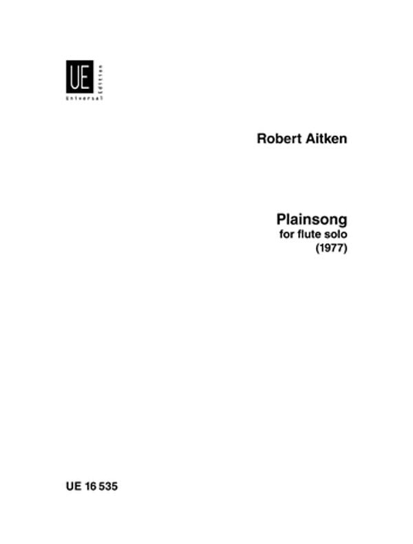 Plainsong (Flute Alone)