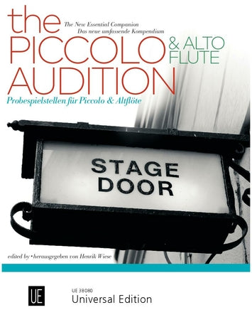 The Piccolo and Alto Flute Audition (Studies)