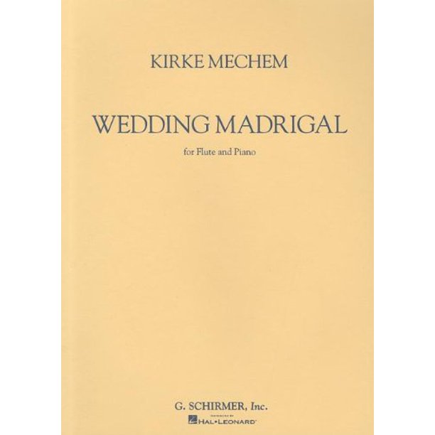 Wedding Madrigal (Flute and Piano)