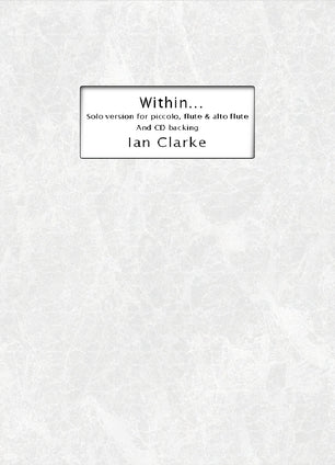 Within... (Flute Alone with Background CD)