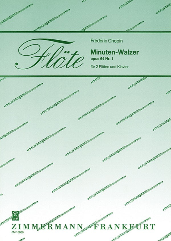 Minute Waltz op. 64/1 (Two Flutes and Piano)