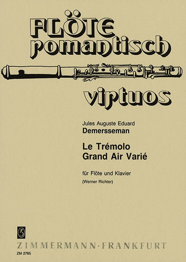 Le Trémolo - Grand Air Varie (Flute and Piano)