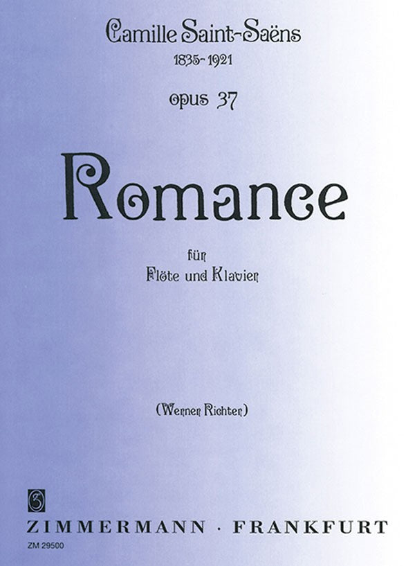Romance, Op. 37 (Flute and Piano)