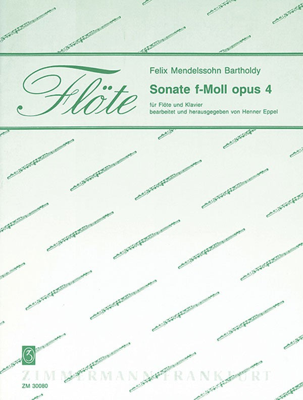 Sonata in F Minor, Op. 4 (Flute and Piano)